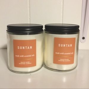 Bath & Body Works Suntan Candles